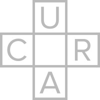 CURA+ logo, CURA+ contact details