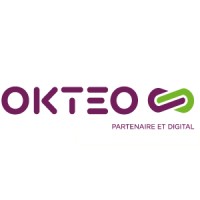 OKTEO logo, OKTEO contact details