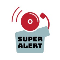 SuperAlert logo, SuperAlert contact details