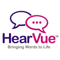 HearVue logo, HearVue contact details