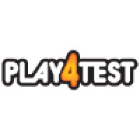 Play4Test logo, Play4Test contact details