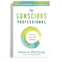 The Conscious Professional logo, The Conscious Professional contact details