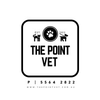 The Point Vet logo, The Point Vet contact details