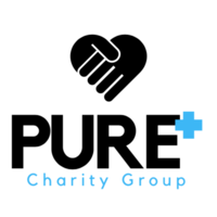 The PURE Charity Group logo, The PURE Charity Group contact details