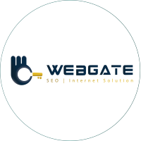 WebGate logo, WebGate contact details