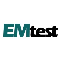 EMTest a.s. logo, EMTest a.s. contact details