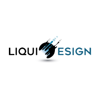 liquidesign logo, liquidesign contact details