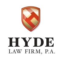 HYDE LAW FIRM, P.A. logo, HYDE LAW FIRM, P.A. contact details