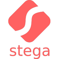 Stega logo, Stega contact details