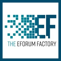 the eForum Factory logo, the eForum Factory contact details