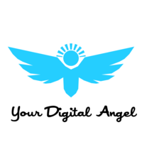 Your Digital Angel logo, Your Digital Angel contact details