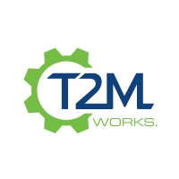 T2M Works logo, T2M Works contact details