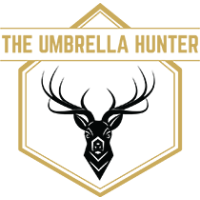 The Umbrella Hunter logo, The Umbrella Hunter contact details