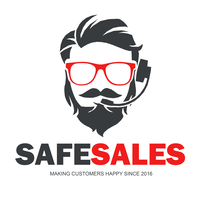 SafeSales logo, SafeSales contact details