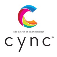 CYNC logo, CYNC contact details