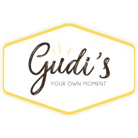 Gudi's logo, Gudi's contact details