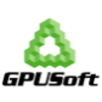 GPUSoft logo, GPUSoft contact details