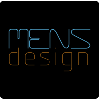 MensDesign logo, MensDesign contact details