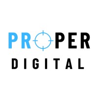 Proper Digital logo, Proper Digital contact details