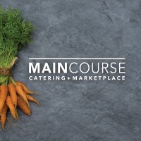 The Main Course logo, The Main Course contact details