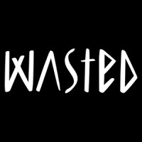 WASTED logo, WASTED contact details