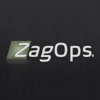 ZagOps logo, ZagOps contact details