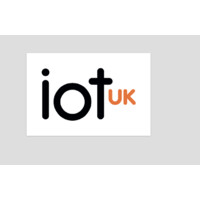 IoTUK logo, IoTUK contact details