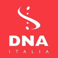 DNA italia logo, DNA italia contact details