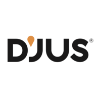 D’JUS logo, D’JUS contact details