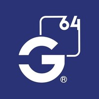 G64 Agency logo, G64 Agency contact details