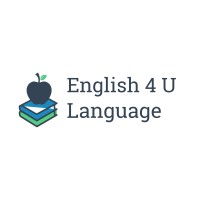 English 4U logo, English 4U contact details