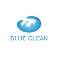 Blue clean logo, Blue clean contact details