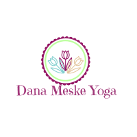 Dana Meske Yoga logo, Dana Meske Yoga contact details