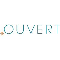 OUVERT logo, OUVERT contact details