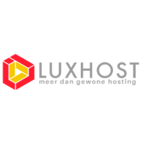 Luxhost logo, Luxhost contact details