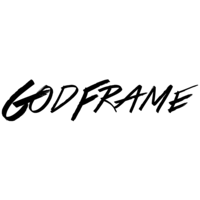 The GodFrame Co. logo, The GodFrame Co. contact details