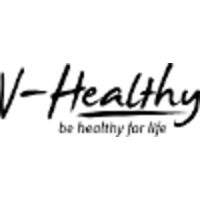 V-Healthy logo, V-Healthy contact details