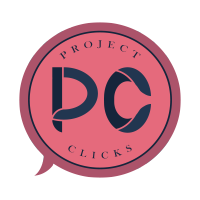 Project Clicks logo, Project Clicks contact details