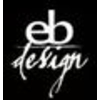 E B Design logo, E B Design contact details