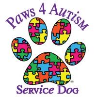 Paws 4 Autism logo, Paws 4 Autism contact details