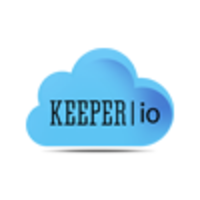 keeperIO logo, keeperIO contact details