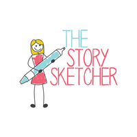 The Story Sketcher logo, The Story Sketcher contact details