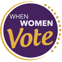 When Women Vote logo, When Women Vote contact details