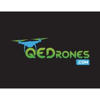 QEDrones logo, QEDrones contact details