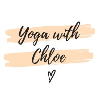 Yoga with Chloe logo, Yoga with Chloe contact details