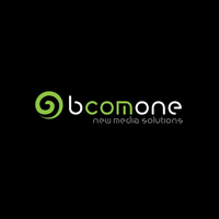 BcomOne logo, BcomOne contact details