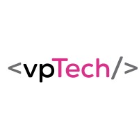 vpTech logo, vpTech contact details