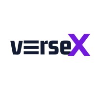 VerseX logo, VerseX contact details