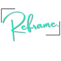 Reframe. logo, Reframe. contact details