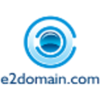 E2Domain.com logo, E2Domain.com contact details